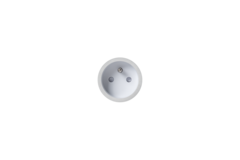 Rond 2.0 - backfit stopcontact nl-d nikkel/wit
